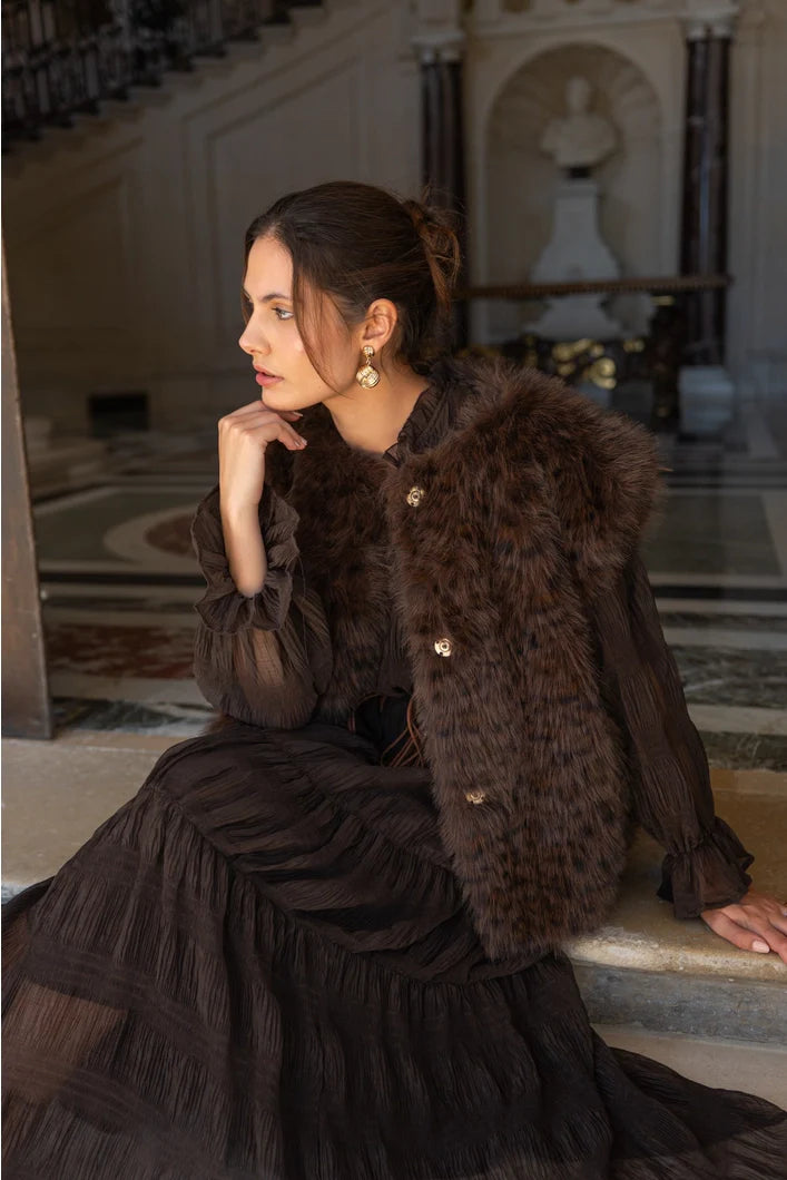 Why Every Woman Needs a Faux Fur Waistcoat This Season – Timeless Luxury by Monica Luz