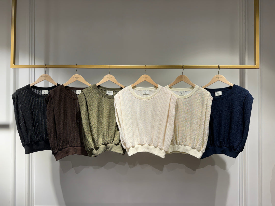 The coco fine knitted blouse