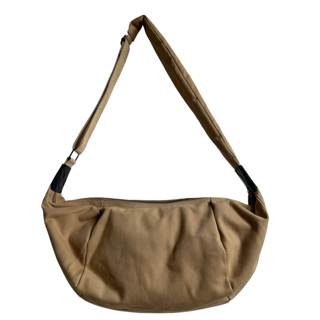 Brixton cross body sling bag - plain sand
