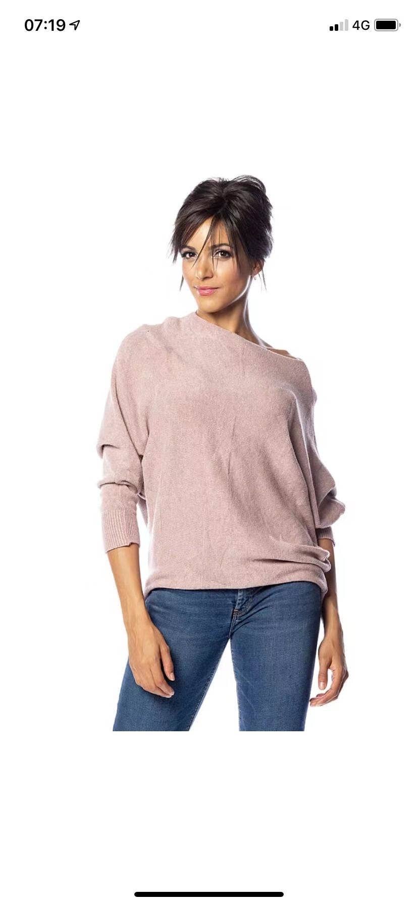 The Luna Star sweater Pink