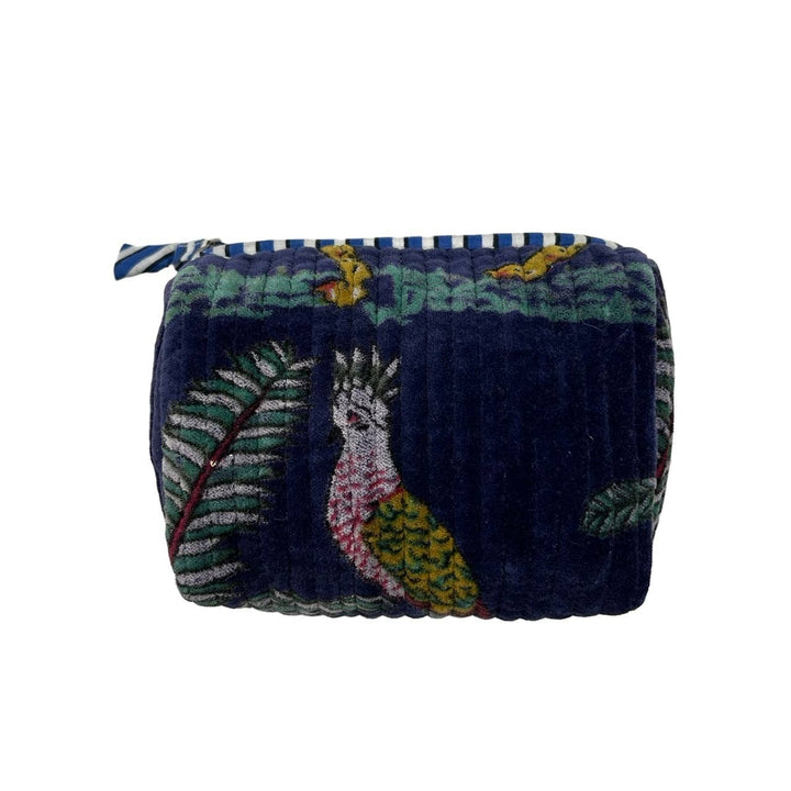 Sixton London | Madagascar make up bag in blue