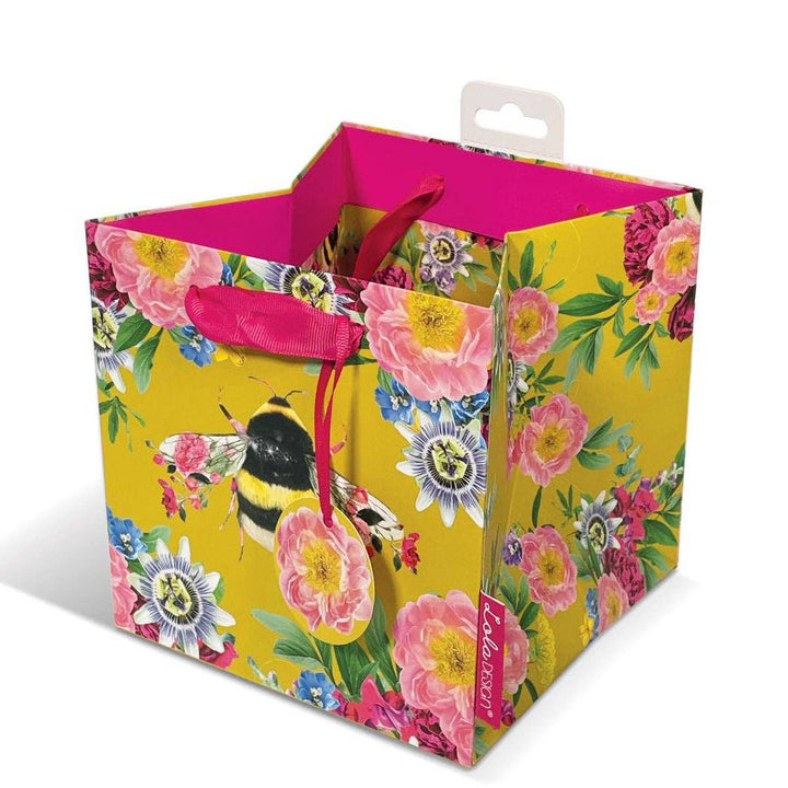 Bee Square Gift Bag - Small