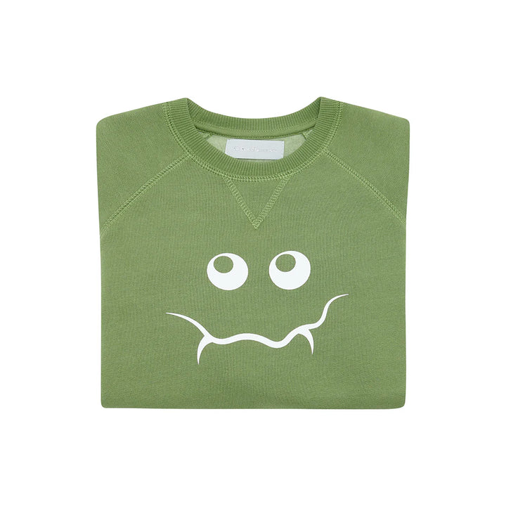 Bob and Blossom | Olive Monster Sweatshirt