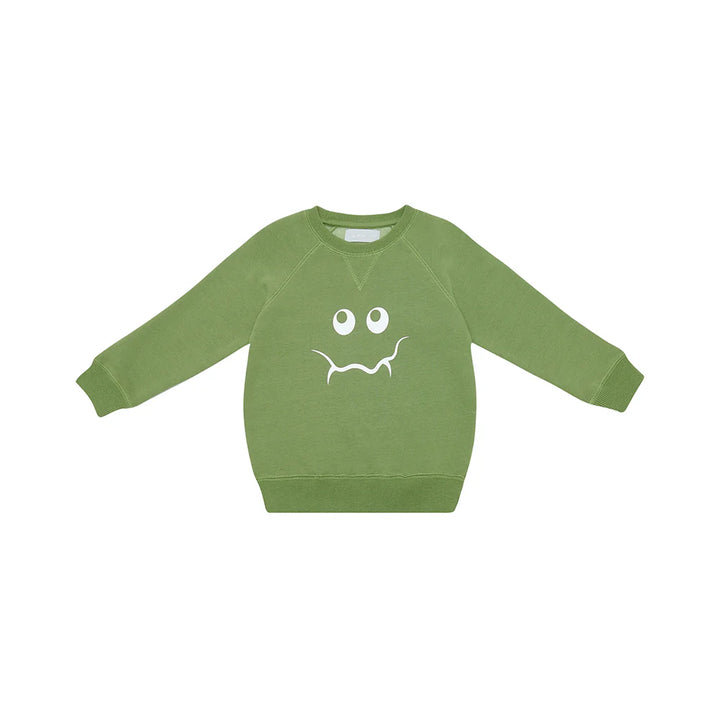 Bob and Blossom | Olive Monster Sweatshirt