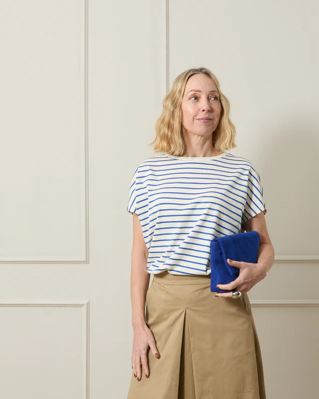 Mayfair Bag | Suede | Cobalt Blue