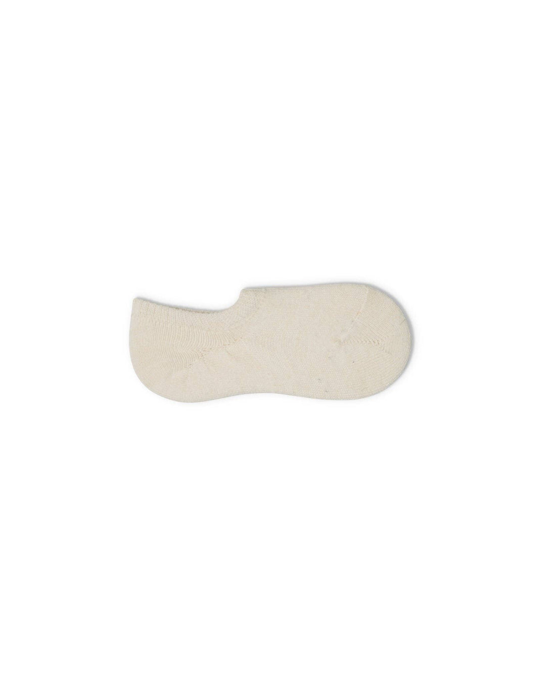 White shoe insole on a white background