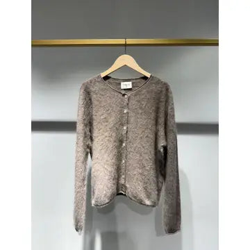 Fluffy Wool & Cashmere Cardigan