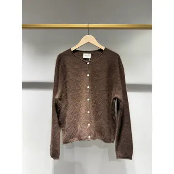 Fluffy Wool & Cashmere Cardigan