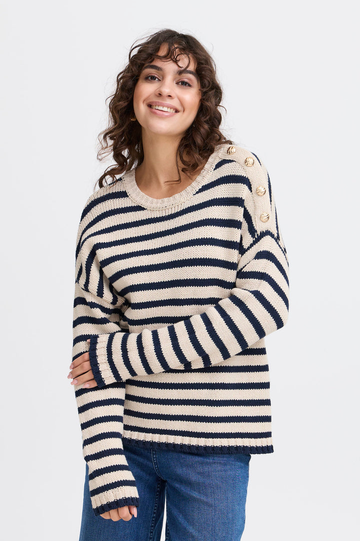 Fransa Riviera Fine Knitted jumper