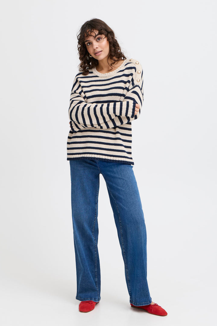 Fransa Riviera Fine Knitted jumper