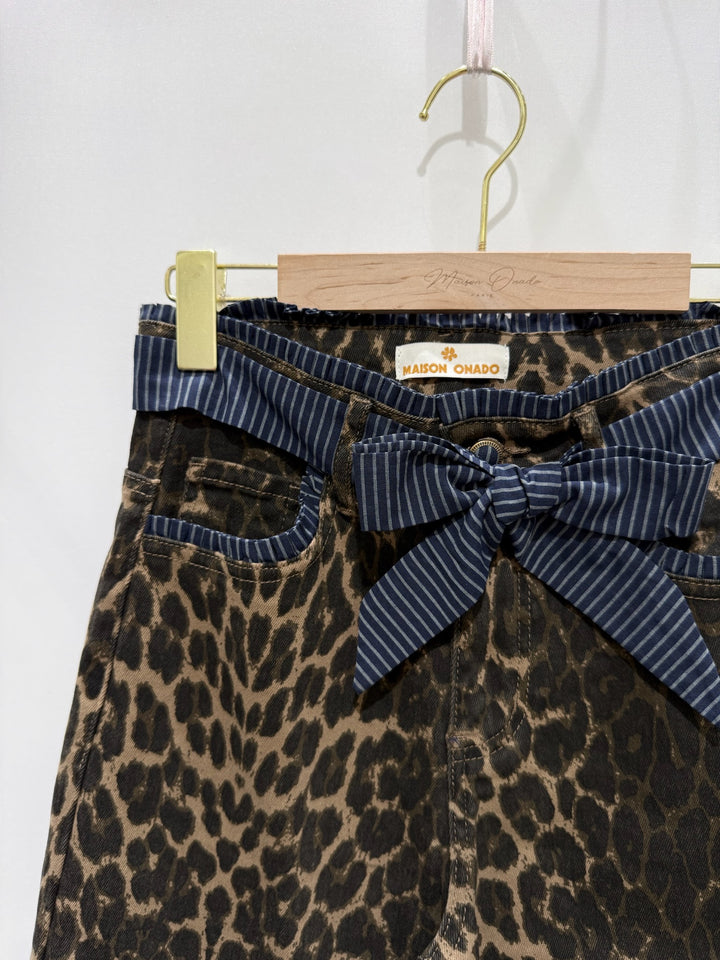 The Camille Leopard Jeans