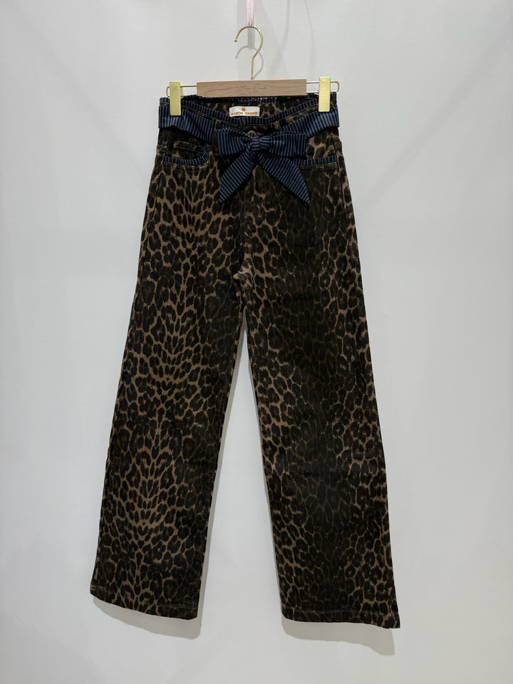 The Camille Leopard Jeans