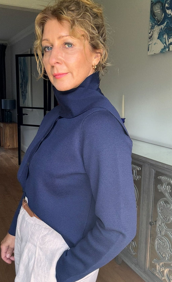 Camilla Cardigan - Navy Blue