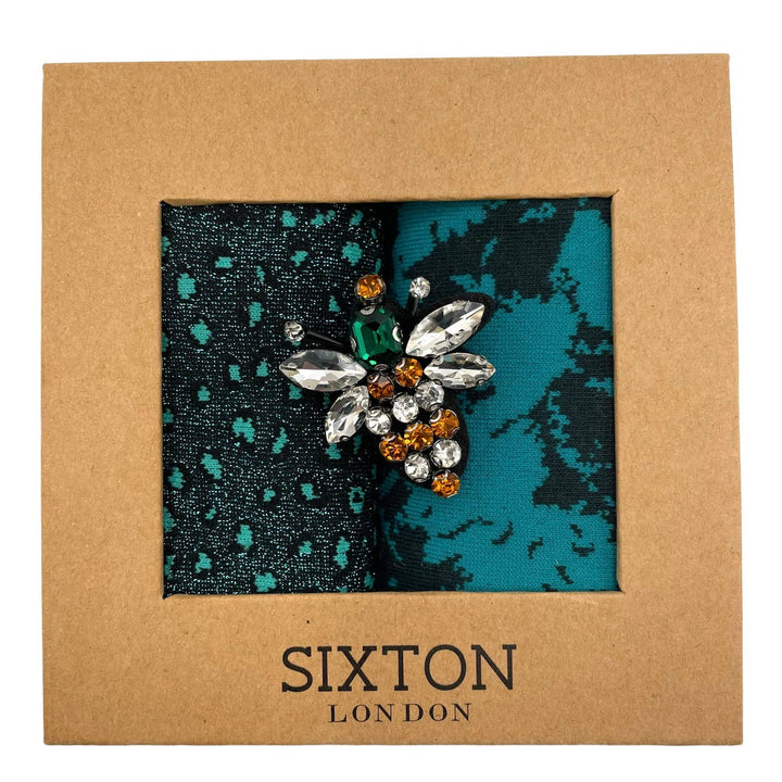 Sixton London | Sock box duo with pin