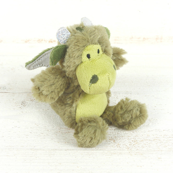 Dragon Soft Toy Mini Green Plush Soft Toy - 12cm