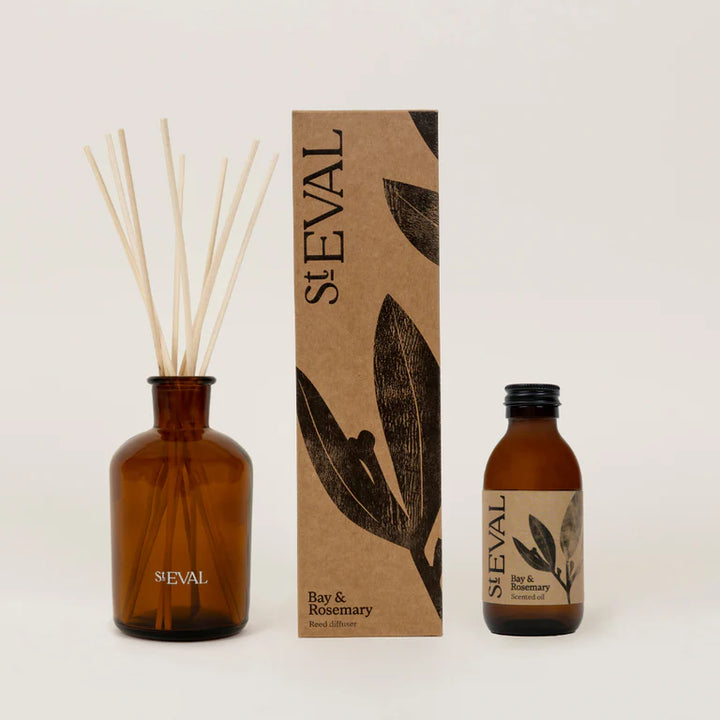 St.Eval | Bay & Rosemary Reed Diffuser