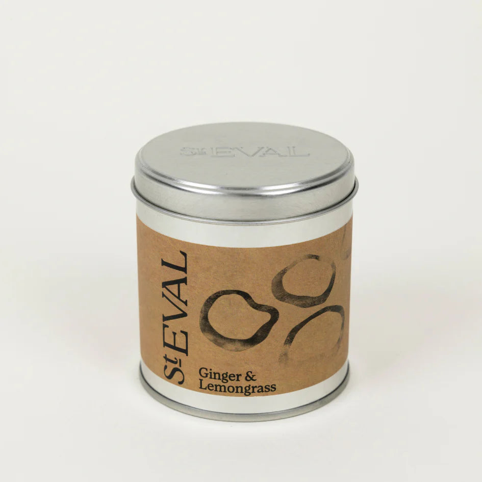 St. Eval Ginger & Lemongrass Scented Tin