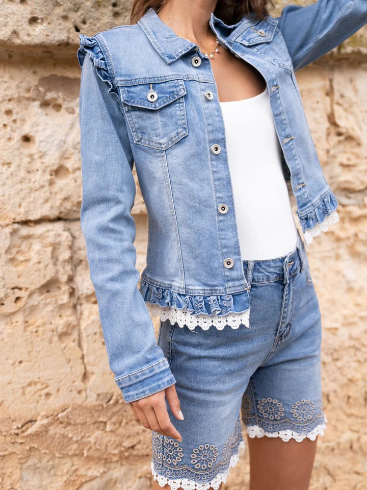 Stephanie Denim Jacket | Paris