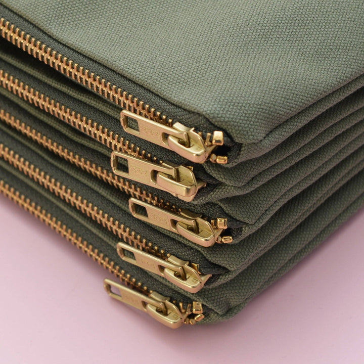 Essentials - Olive Green Extra Large Pouch