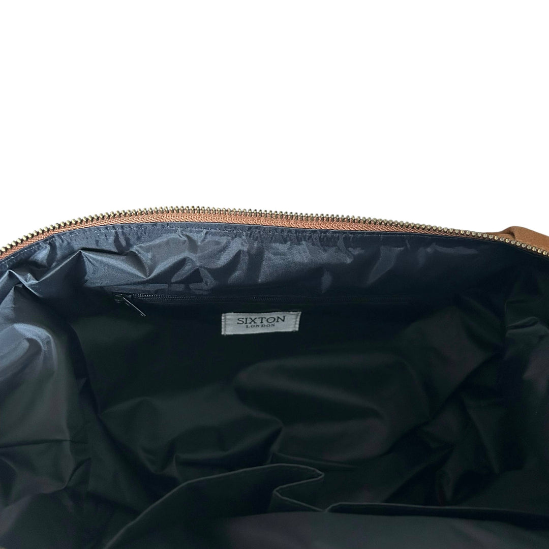 Brixton cross body sling bag - plain brown