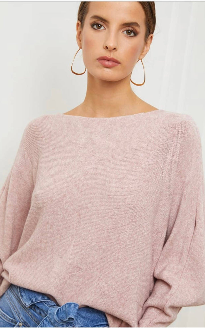 The Luna Star sweater Pink