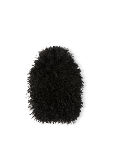 Chalk UK | Linus Hot Water Bottle | Afghan | Black - Monica Luz