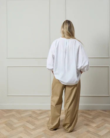 Chalk UK | Poppy Shirt | White - Monica Luz