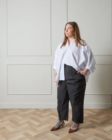 Chalk UK | Poppy Shirt | White - Monica Luz