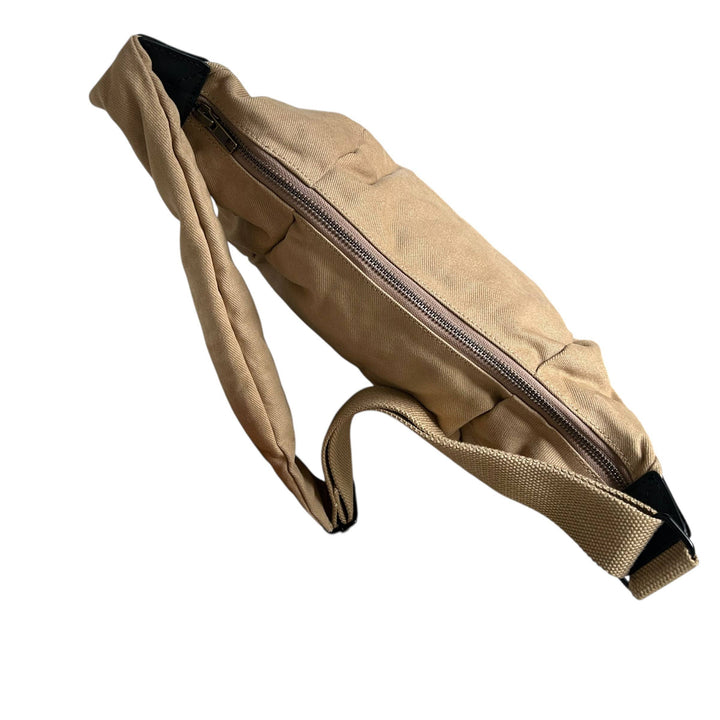 Brixton cross body sling bag - plain sand