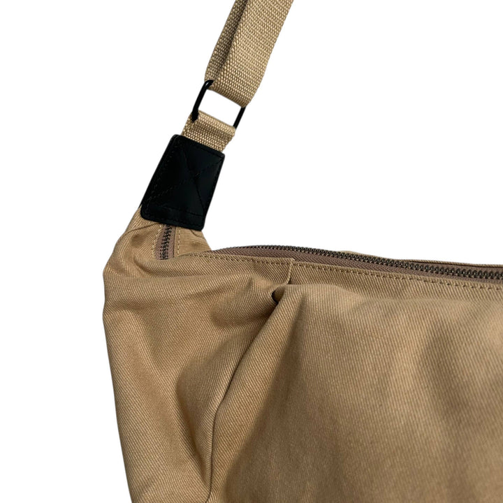 Brixton cross body sling bag - plain sand