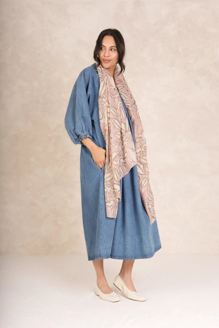 One Hundred Stars | Sphinx Pink Scarf - Monica Luz
