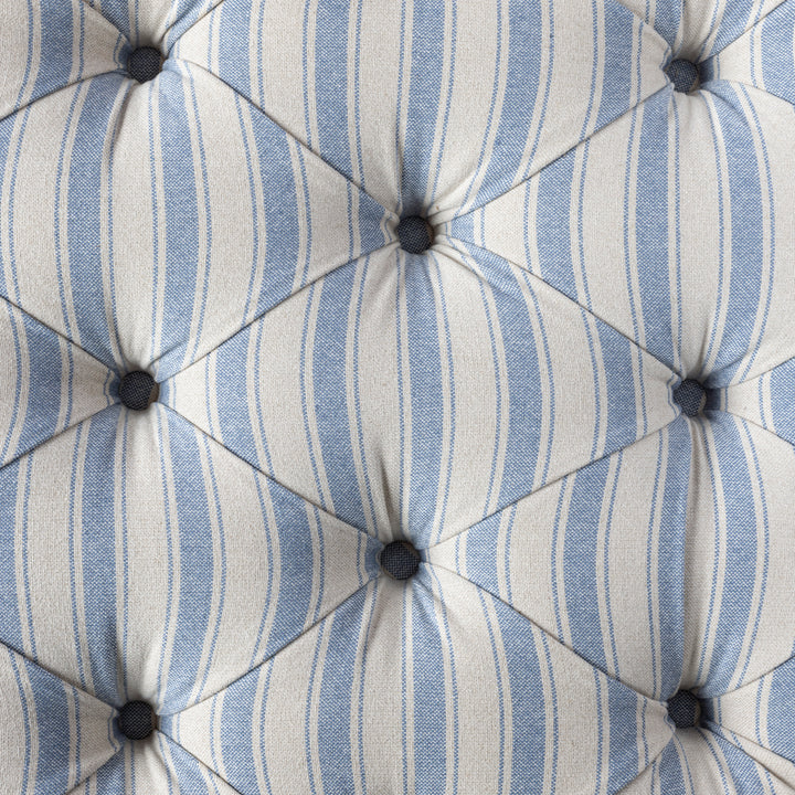 Ottoman Ticking Stripe - Blue
