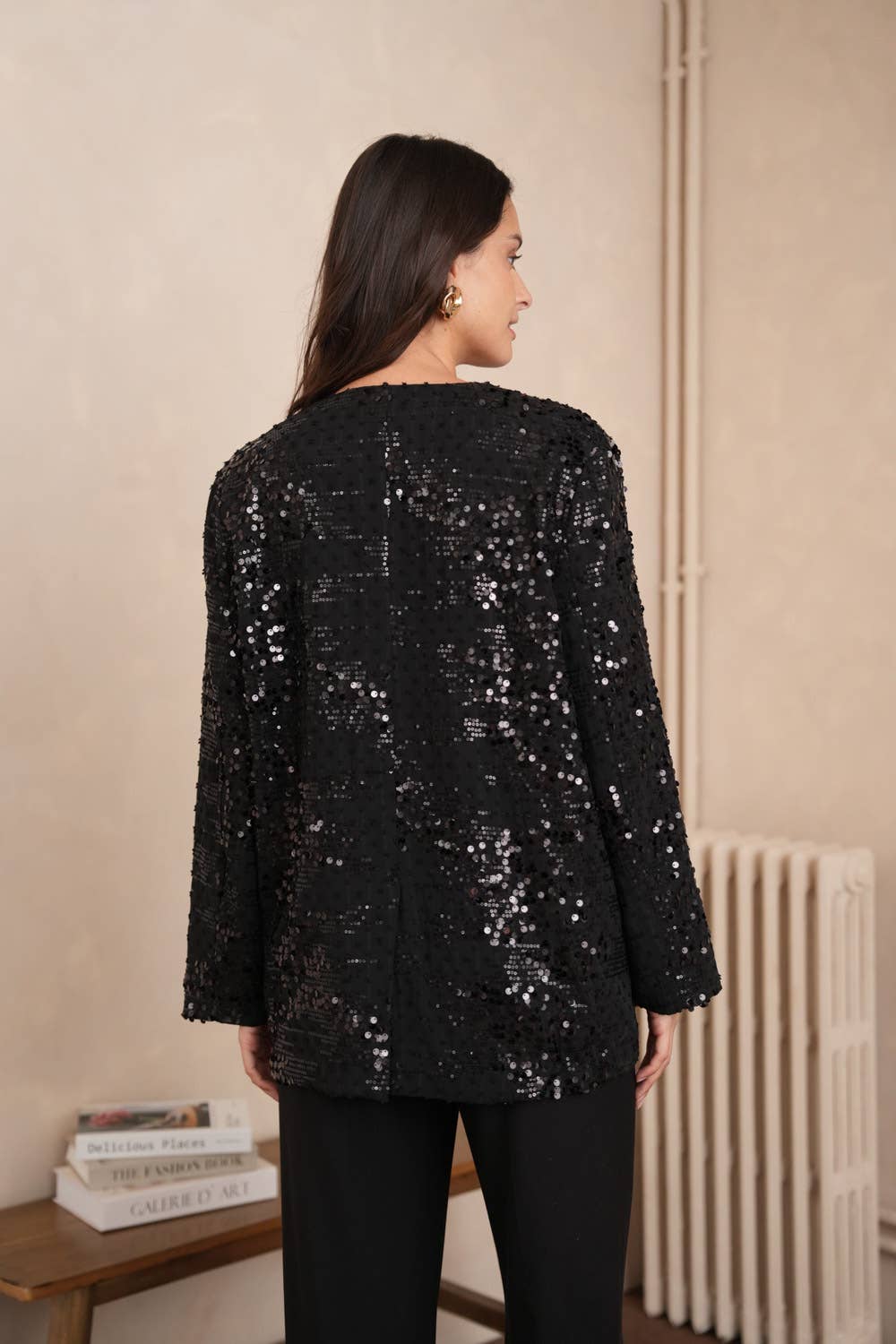 Channel sequin jacket 