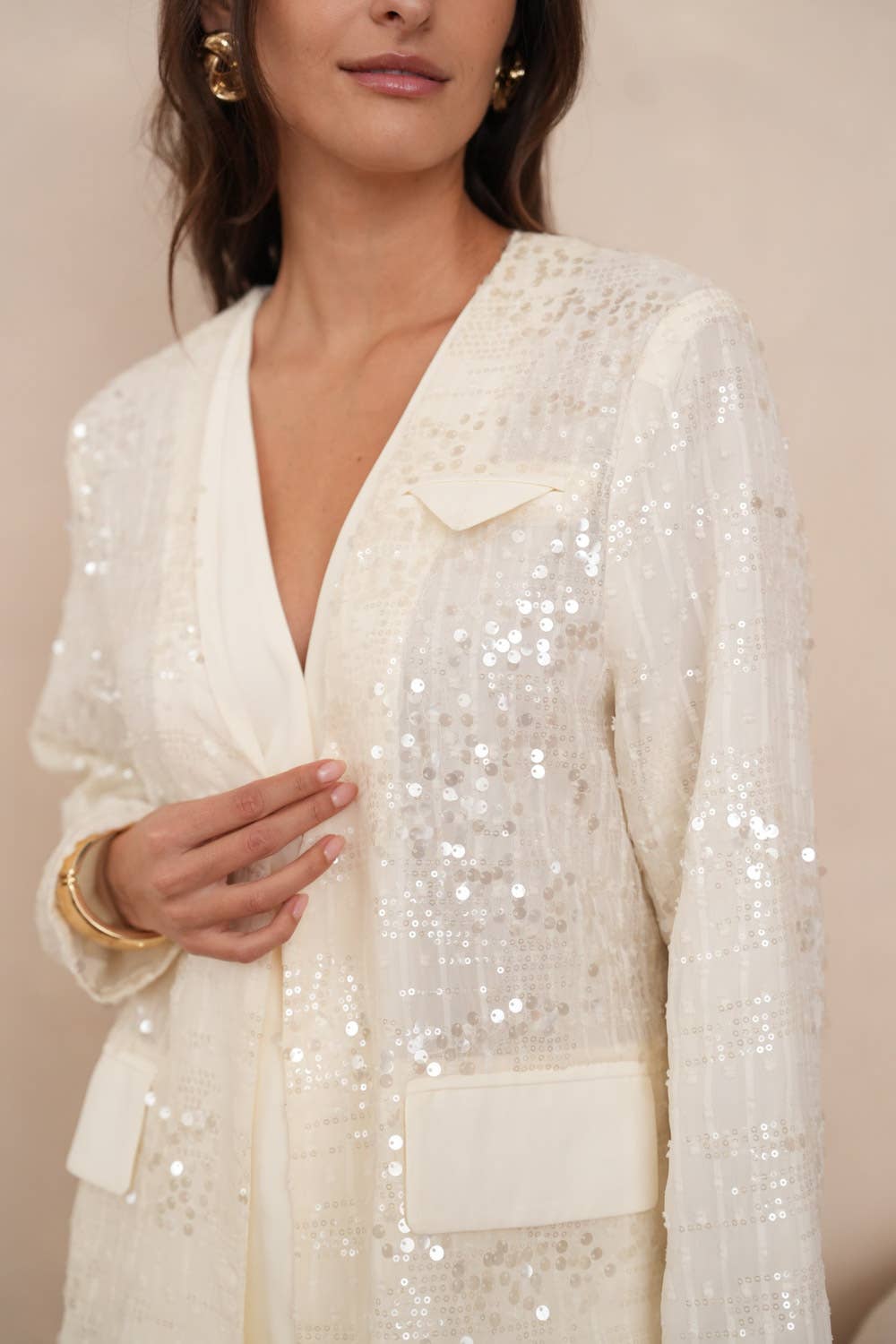 Channel sequin jacket 